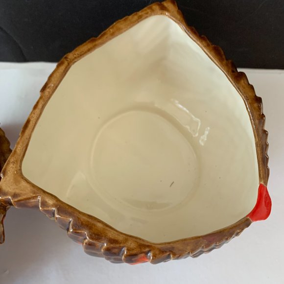 VTG Art Studio Ceramic Turkey Cookie Jar Fall Autumn Thanksgiving Decor w/Lid - Picture 6 of 8